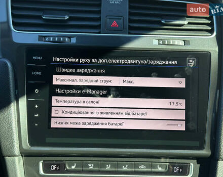 Синий Фольксваген e-Golf, объемом двигателя 0 л и пробегом 71 тыс. км за 15300 $, фото 122 на Automoto.ua