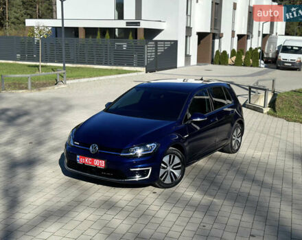 Синий Фольксваген e-Golf, объемом двигателя 0 л и пробегом 71 тыс. км за 15300 $, фото 4 на Automoto.ua