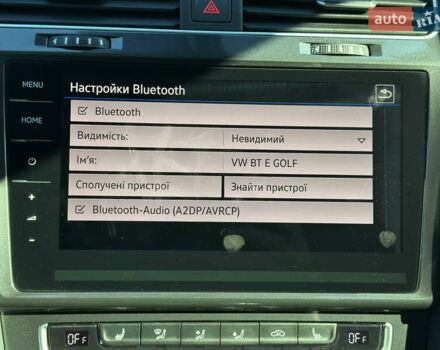 Синий Фольксваген e-Golf, объемом двигателя 0 л и пробегом 71 тыс. км за 15300 $, фото 143 на Automoto.ua