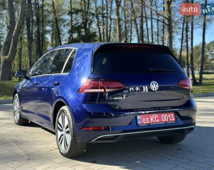 Синий Фольксваген e-Golf, объемом двигателя 0 л и пробегом 71 тыс. км за 15300 $, фото 10 на Automoto.ua