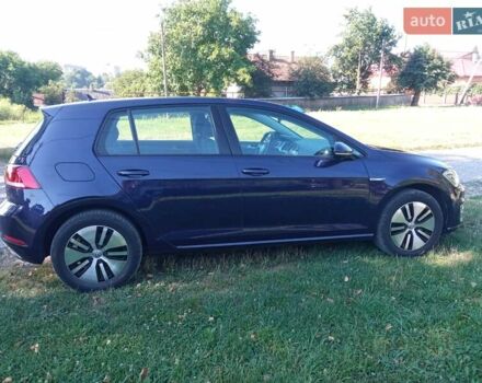 Синий Фольксваген e-Golf, объемом двигателя 0 л и пробегом 16 тыс. км за 16998 $, фото 24 на Automoto.ua