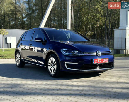 Синий Фольксваген e-Golf, объемом двигателя 0 л и пробегом 71 тыс. км за 15300 $, фото 21 на Automoto.ua
