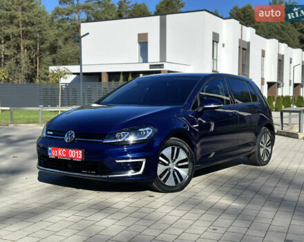 Синий Фольксваген e-Golf, объемом двигателя 0 л и пробегом 71 тыс. км за 15300 $, фото 5 на Automoto.ua