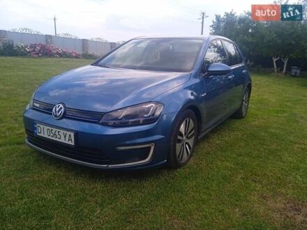 Синий Фольксваген e-Golf, объемом двигателя 0 л и пробегом 199 тыс. км за 7800 $, фото 1 на Automoto.ua