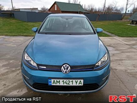 Синий Фольксваген e-Golf, объемом двигателя 0 л и пробегом 89 тыс. км за 11600 $, фото 1 на Automoto.ua