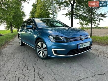 Синий Фольксваген e-Golf, объемом двигателя 0 л и пробегом 179 тыс. км за 9200 $, фото 1 на Automoto.ua
