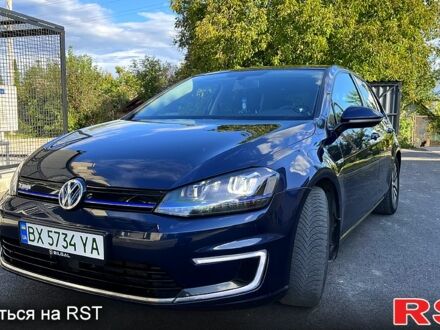 Синій Фольксваген e-Golf, об'ємом двигуна 0 л та пробігом 123 тис. км за 7200 $, фото 1 на Automoto.ua