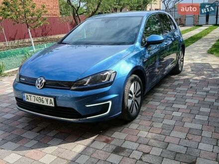 Синий Фольксваген e-Golf, объемом двигателя 0 л и пробегом 146 тыс. км за 8600 $, фото 1 на Automoto.ua