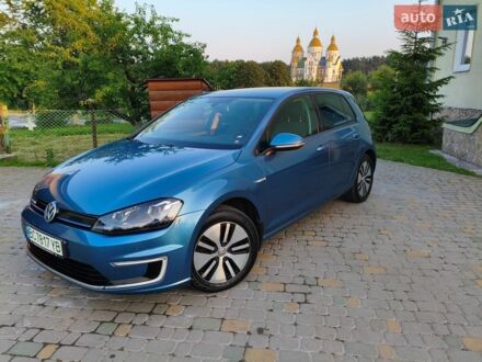 Синий Фольксваген e-Golf, объемом двигателя 0 л и пробегом 116 тыс. км за 8850 $, фото 1 на Automoto.ua
