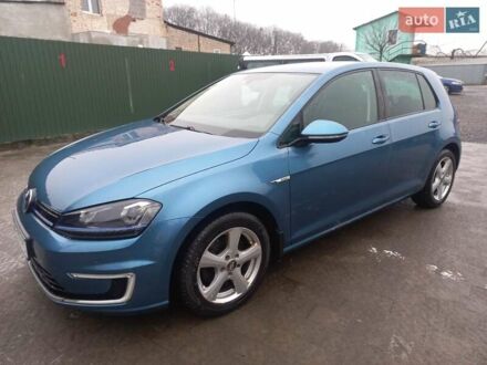 Синий Фольксваген e-Golf, объемом двигателя 0 л и пробегом 92 тыс. км за 7700 $, фото 1 на Automoto.ua