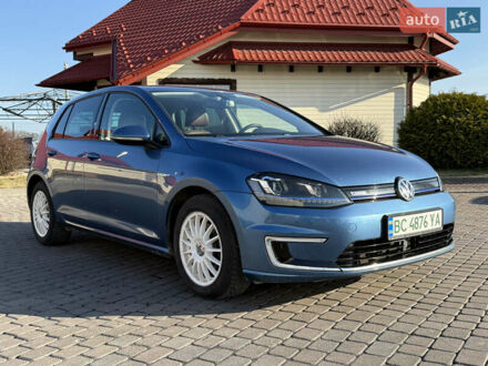 Фольксваген e-Golf 2015 в Городке на Automoto.ua Синий Фольксваген e-Golf, объемом двигателя 0 л и пробегом 120 тыс. км за 9500 $, фото 1 на Automoto.ua