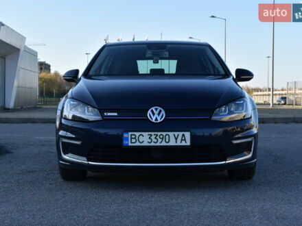 Синий Фольксваген e-Golf, объемом двигателя 0 л и пробегом 93 тыс. км за 9500 $, фото 1 на Automoto.ua