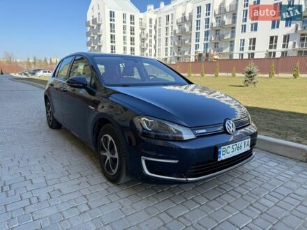 Синий Фольксваген e-Golf, объемом двигателя 0 л и пробегом 115 тыс. км за 8350 $, фото 1 на Automoto.ua