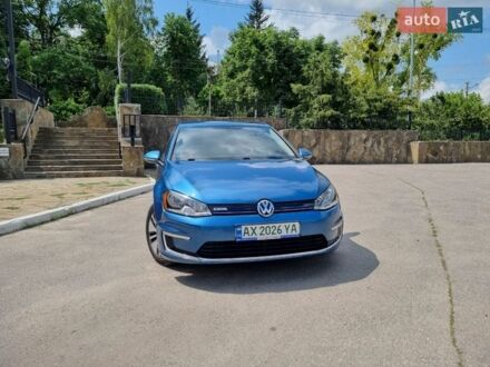 Синий Фольксваген e-Golf, объемом двигателя 0 л и пробегом 112 тыс. км за 8100 $, фото 1 на Automoto.ua