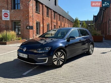 Синий Фольксваген e-Golf, объемом двигателя 0 л и пробегом 118 тыс. км за 9300 $, фото 1 на Automoto.ua