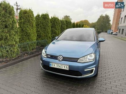 Синій Фольксваген e-Golf, об'ємом двигуна 0 л та пробігом 165 тис. км за 8500 $, фото 1 на Automoto.ua