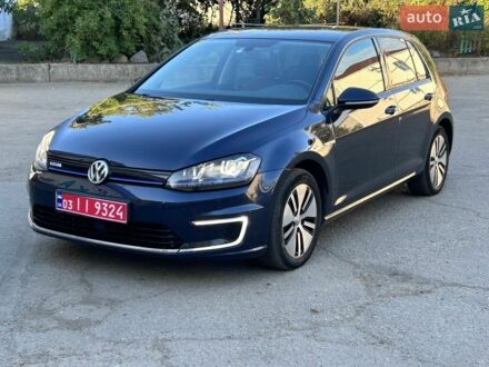 Синий Фольксваген e-Golf, объемом двигателя 0 л и пробегом 137 тыс. км за 10500 $, фото 1 на Automoto.ua