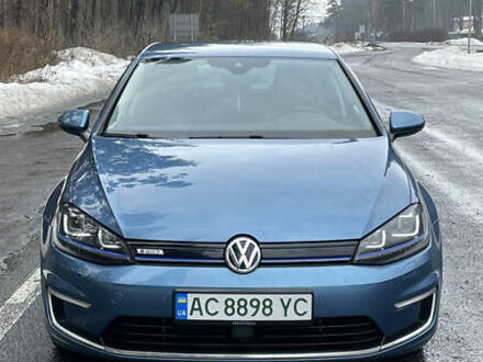 Синій Фольксваген e-Golf, об'ємом двигуна 0 л та пробігом 123 тис. км за 9900 $, фото 1 на Automoto.ua