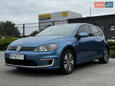 Синий Фольксваген e-Golf, объемом двигателя 0 л и пробегом 55 тыс. км за 9500 $, фото 1 на Automoto.ua