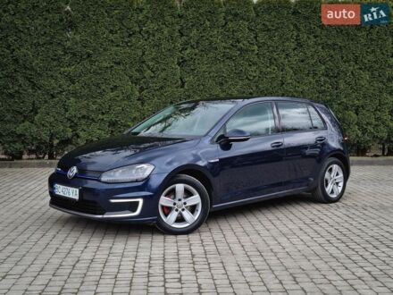 Синий Фольксваген e-Golf, объемом двигателя 0 л и пробегом 130 тыс. км за 9850 $, фото 1 на Automoto.ua