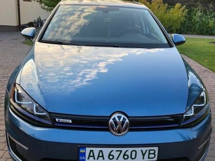 Синій Фольксваген e-Golf, об'ємом двигуна 0 л та пробігом 63 тис. км за 10500 $, фото 1 на Automoto.ua