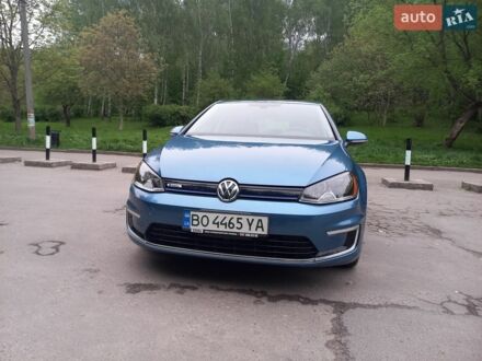Синій Фольксваген e-Golf, об'ємом двигуна 0 л та пробігом 76 тис. км за 9300 $, фото 1 на Automoto.ua
