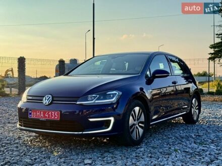 Синий Фольксваген e-Golf, объемом двигателя 0 л и пробегом 110 тыс. км за 12300 $, фото 1 на Automoto.ua