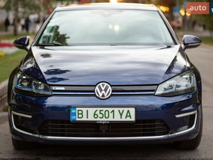 Синий Фольксваген e-Golf, объемом двигателя 0 л и пробегом 138 тыс. км за 12300 $, фото 1 на Automoto.ua