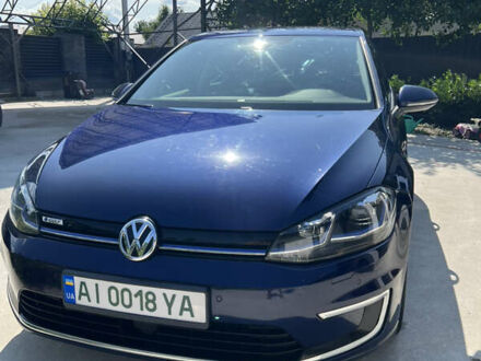 Синий Фольксваген e-Golf, объемом двигателя 0 л и пробегом 111 тыс. км за 14100 $, фото 1 на Automoto.ua