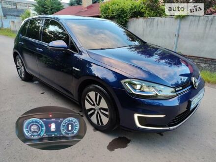 Синий Фольксваген e-Golf, объемом двигателя 0 л и пробегом 140 тыс. км за 12000 $, фото 1 на Automoto.ua
