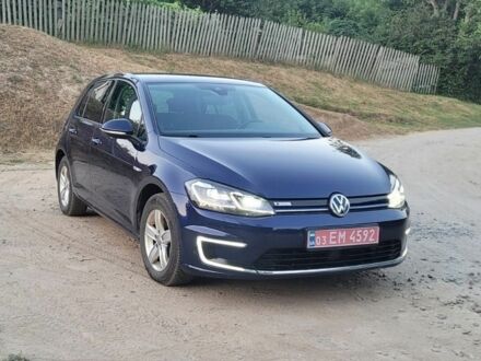 Синій Фольксваген e-Golf, об'ємом двигуна 0 л та пробігом 125 тис. км за 12300 $, фото 1 на Automoto.ua