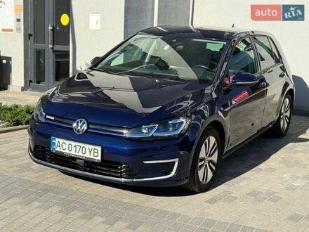Синий Фольксваген e-Golf, объемом двигателя 0 л и пробегом 116 тыс. км за 13900 $, фото 1 на Automoto.ua