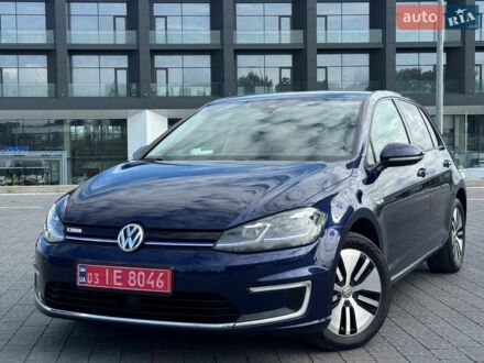 Синий Фольксваген e-Golf, объемом двигателя 0 л и пробегом 183 тыс. км за 11900 $, фото 1 на Automoto.ua