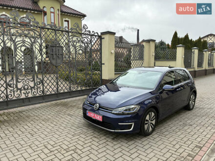 Синий Фольксваген e-Golf, объемом двигателя 0 л и пробегом 114 тыс. км за 12700 $, фото 1 на Automoto.ua