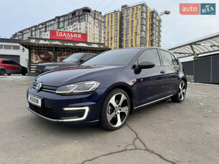 Синий Фольксваген e-Golf, объемом двигателя 0 л и пробегом 87 тыс. км за 14900 $, фото 1 на Automoto.ua