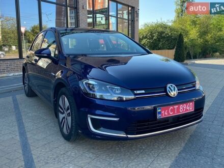 Синій Фольксваген e-Golf, об'ємом двигуна 0 л та пробігом 161 тис. км за 12599 $, фото 1 на Automoto.ua