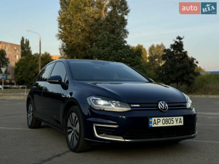 Синий Фольксваген e-Golf, объемом двигателя 0 л и пробегом 130 тыс. км за 16000 $, фото 1 на Automoto.ua