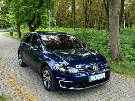 Синий Фольксваген e-Golf, объемом двигателя 0 л и пробегом 80 тыс. км за 14700 $, фото 1 на Automoto.ua