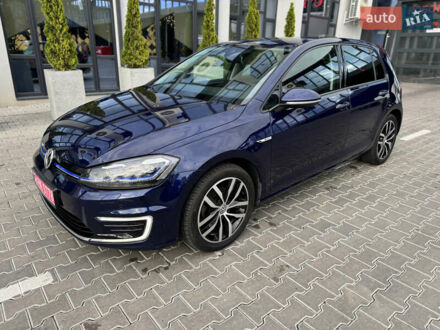 Синий Фольксваген e-Golf, объемом двигателя 0 л и пробегом 110 тыс. км за 14200 $, фото 1 на Automoto.ua