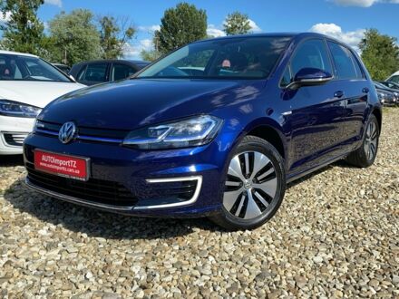 Синий Фольксваген e-Golf, объемом двигателя 0 л и пробегом 42 тыс. км за 14200 $, фото 1 на Automoto.ua