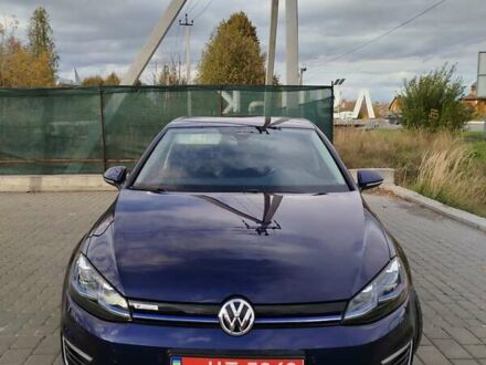 Синий Фольксваген e-Golf, объемом двигателя 0 л и пробегом 108 тыс. км за 13500 $, фото 1 на Automoto.ua