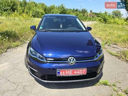 Синий Фольксваген e-Golf, объемом двигателя 0 л и пробегом 36 тыс. км за 15800 $, фото 1 на Automoto.ua