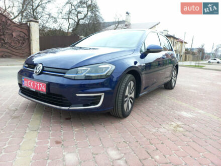 Синій Фольксваген e-Golf, об'ємом двигуна 0 л та пробігом 93 тис. км за 15350 $, фото 1 на Automoto.ua