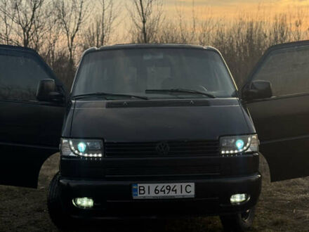 Черный Фольксваген e-Transporter, объемом двигателя 2.5 л и пробегом 450 тыс. км за 5200 $, фото 1 на Automoto.ua