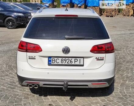 Білий Фольксваген Golf Alltrack, об'ємом двигуна 2 л та пробігом 268 тис. км за 16100 $, фото 22 на Automoto.ua