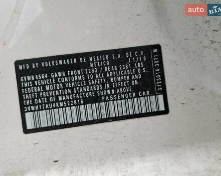 Белый Фольксваген Golf Alltrack, объемом двигателя 1.8 л и пробегом 100 тыс. км за 9700 $, фото 15 на Automoto.ua