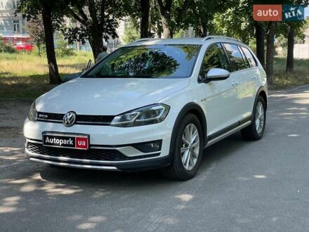 Білий Фольксваген Golf Alltrack, об'ємом двигуна 2 л та пробігом 349 тис. км за 15940 $, фото 1 на Automoto.ua
