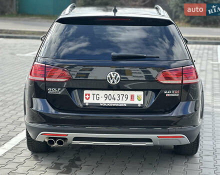 Черный Фольксваген Golf Alltrack, объемом двигателя 2 л и пробегом 267 тыс. км за 18500 $, фото 10 на Automoto.ua