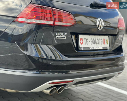 Черный Фольксваген Golf Alltrack, объемом двигателя 2 л и пробегом 267 тыс. км за 18500 $, фото 13 на Automoto.ua