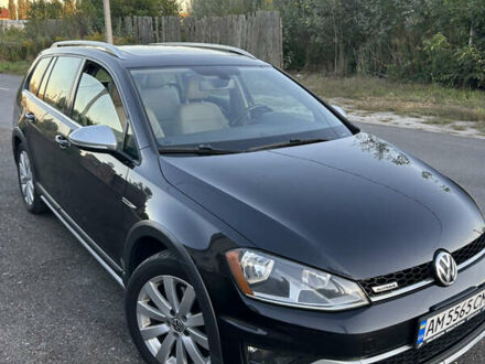 Черный Фольксваген Golf Alltrack, объемом двигателя 1.8 л и пробегом 195 тыс. км за 14100 $, фото 1 на Automoto.ua